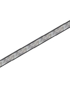 Side rail f flap for pop hole w lift off guiding rail / Pop